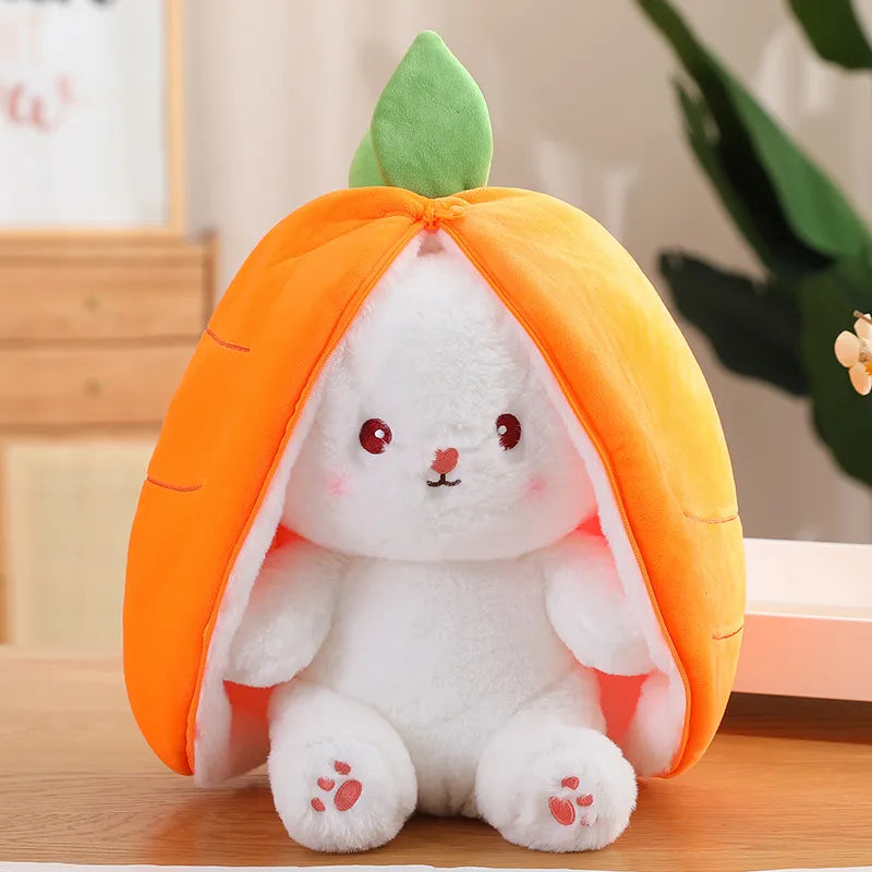 18/25cm Creative Funny Doll Carrot Rabbit